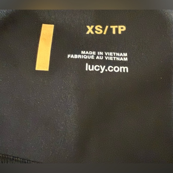 Lucy Women’s X-Small Leggings Capris Cropped Jewel Tone Multicolored High Waist - Picture 6 of 11